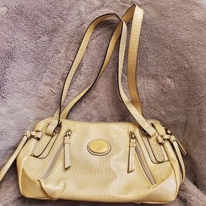 Vintage ROSETTI faux croc hand bag